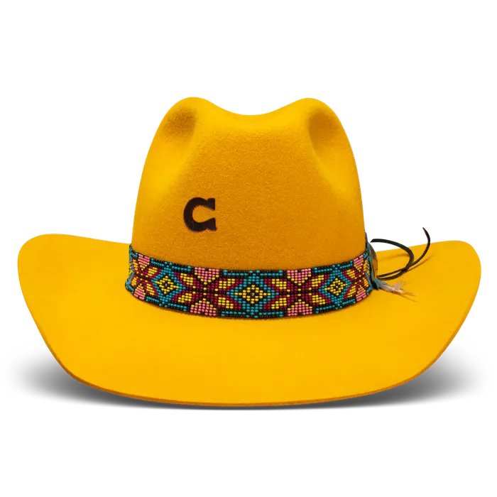 CHARLIE 1 HORSE PreStyled Sets 4X CHARLIE 1 HORSE GOLD DIGGER YELLOW FELT