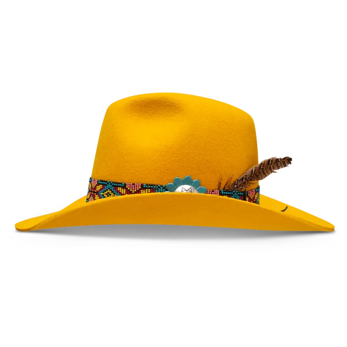 CHARLIE 1 HORSE PreStyled Sets 4X CHARLIE 1 HORSE GOLD DIGGER YELLOW FELT