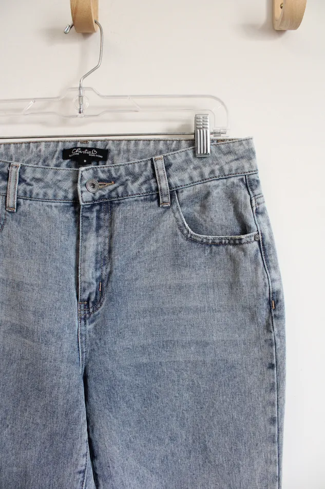 Charlie Straight Leg Jeans 8 Charlie Earrings