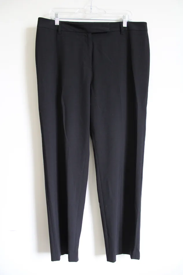 Chaus Rings Chaus New York Black Chino Pants 14