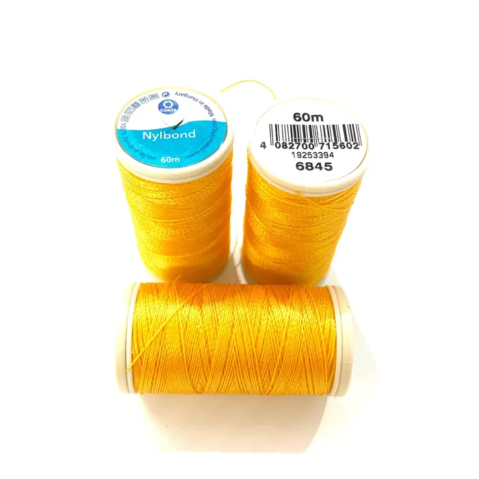 Coats Nylbond extra strong beading thread 60mt corn 6845 Peppy Beads Earrings Coats Nylbond extra strong beading thread 60mt corn 6845 Peppy Beads Earrings