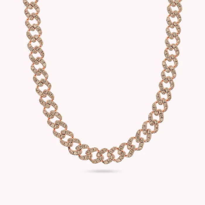 Collana Girocollo Catena Grumetta Squadrata con Pav di Cubic Zirconia Bronzallure Rings Collana Girocollo Catena Grumetta Squadrata con Pav di Cubic Zirconia Bronzallure Rings