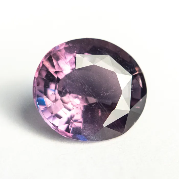 Color Change Purple Brilliant Sapphire 656ct Oval Misfit Gems Necklaces
