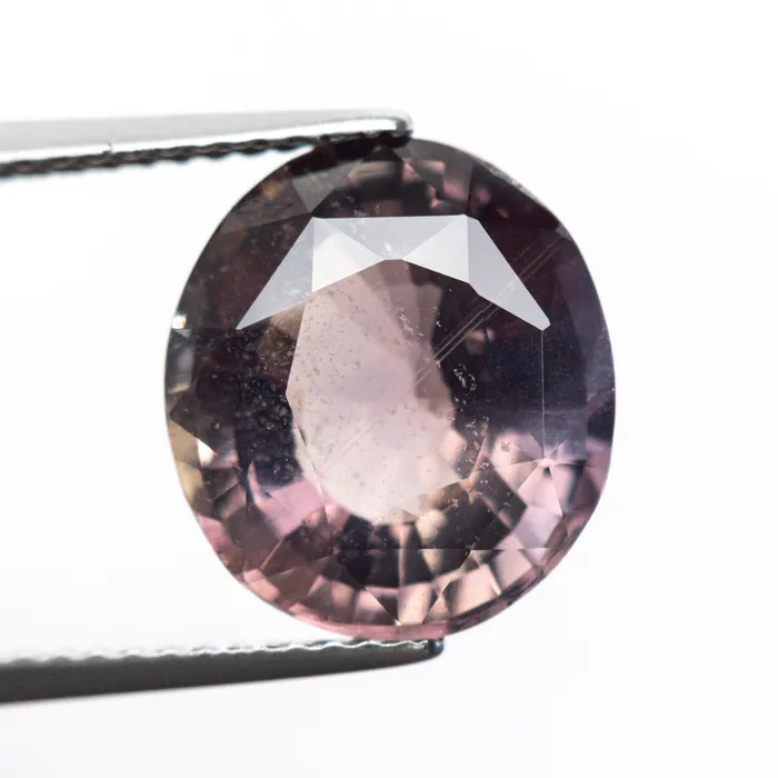 Color Change Purple Brilliant Sapphire 656ct Oval Misfit Gems Necklaces