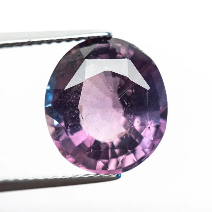 Color Change Purple Brilliant Sapphire 656ct Oval Misfit Gems Necklaces