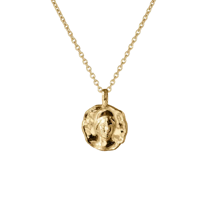 COMMON ERA Earrings Circe Molten Mini Medallion