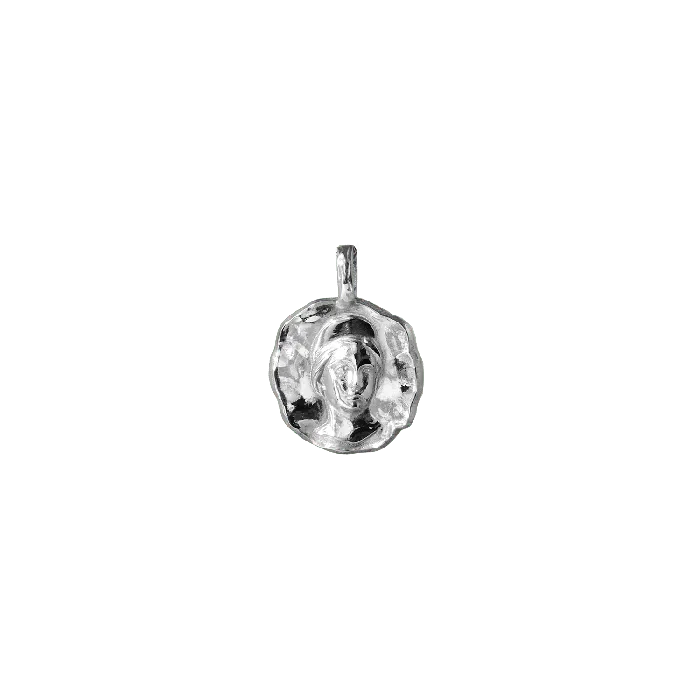 COMMON ERA Earrings Circe Molten Mini Medallion