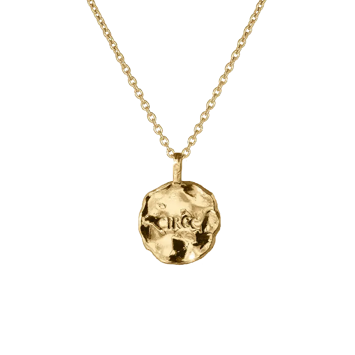 COMMON ERA Earrings Circe Molten Mini Medallion
