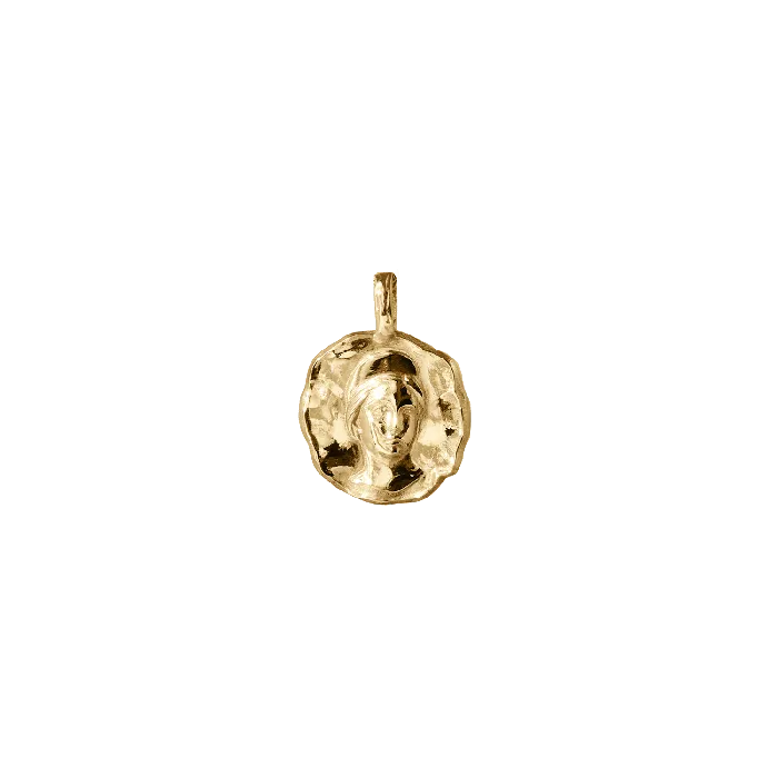 COMMON ERA Earrings Circe Molten Mini Medallion