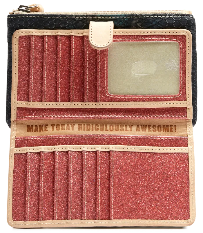 CONSUELA Earrings CONSUELA SLIM WALLET RATTLER