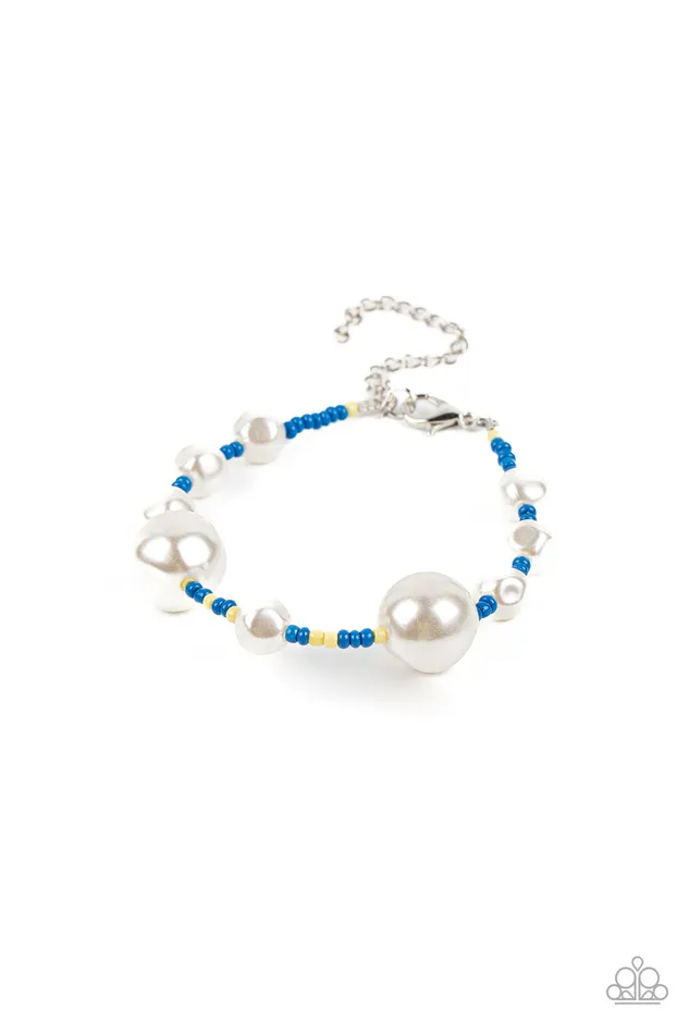 Contemporary Coastline Blue Paparazzi Accessories Rings