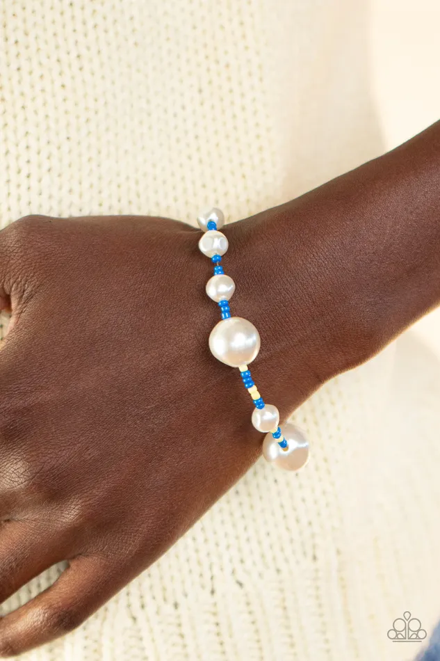 Contemporary Coastline Blue Paparazzi Accessories Rings
