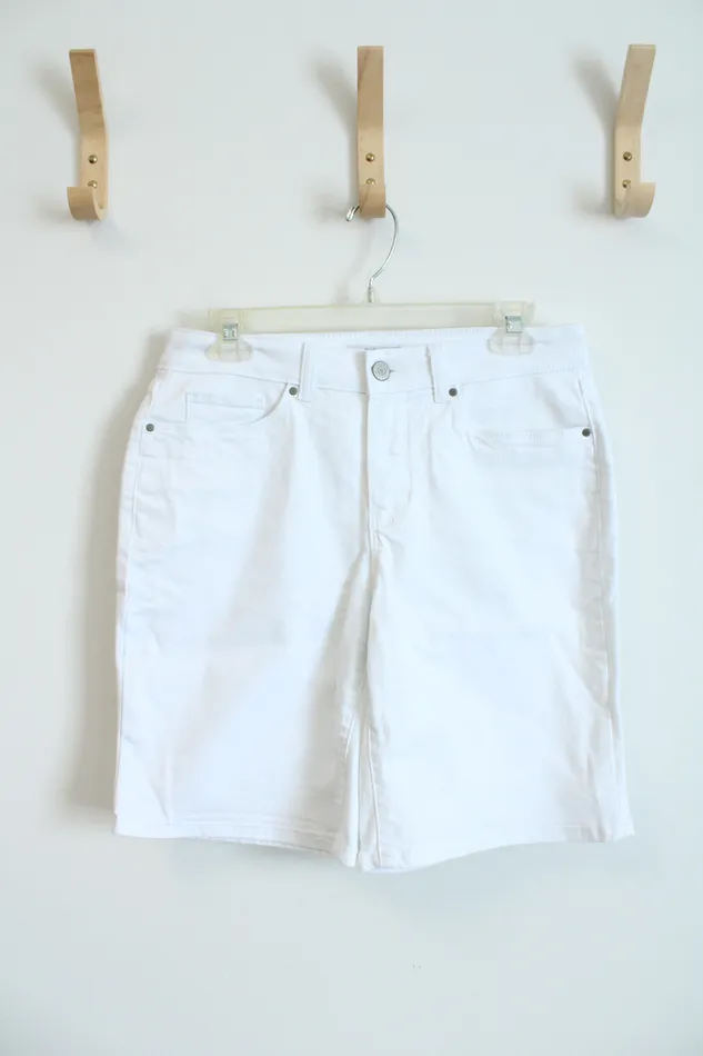 Croft Barrow White Denim Shorts 8 Croft Barrow Rings
