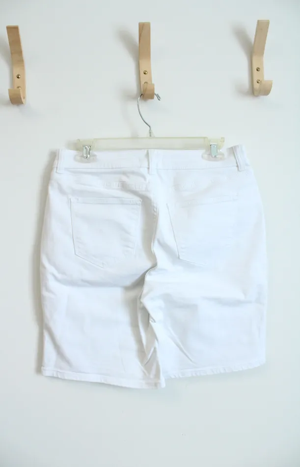 Croft Barrow White Denim Shorts 8 Croft Barrow Rings