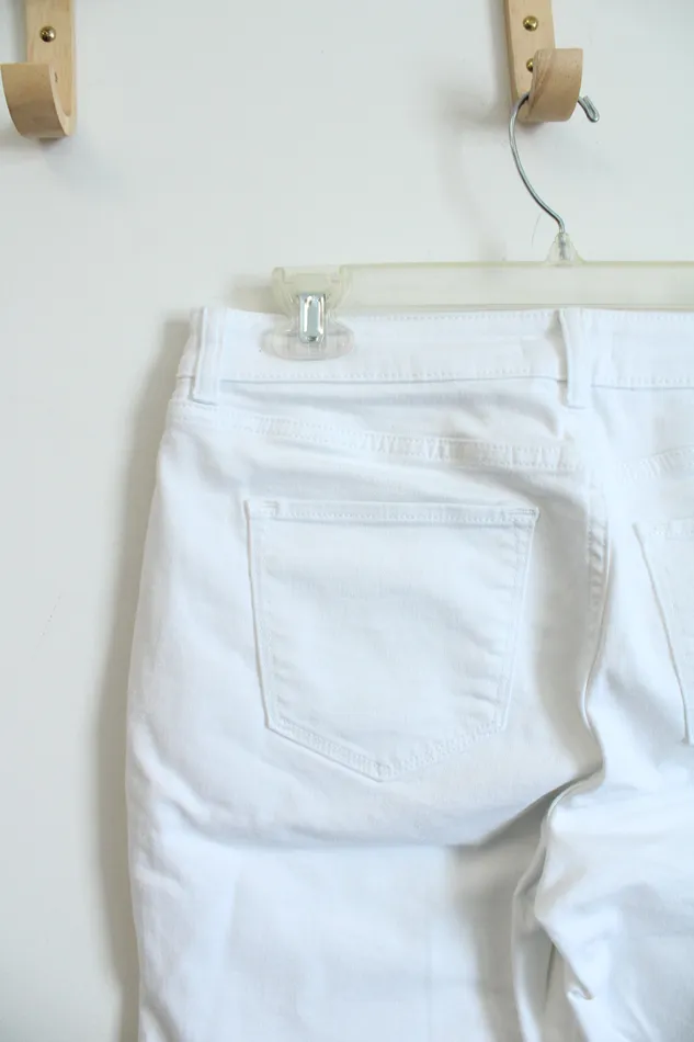 Croft Barrow White Denim Shorts 8 Croft Barrow Rings