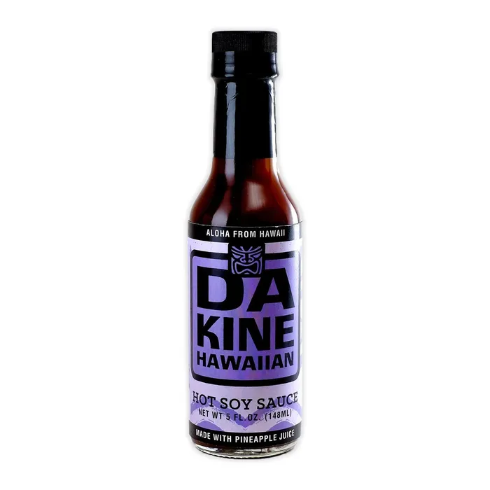 Da Kine Hawaiian Hot Soy Sauce 5oz FIVESTARTRANSP Earrings