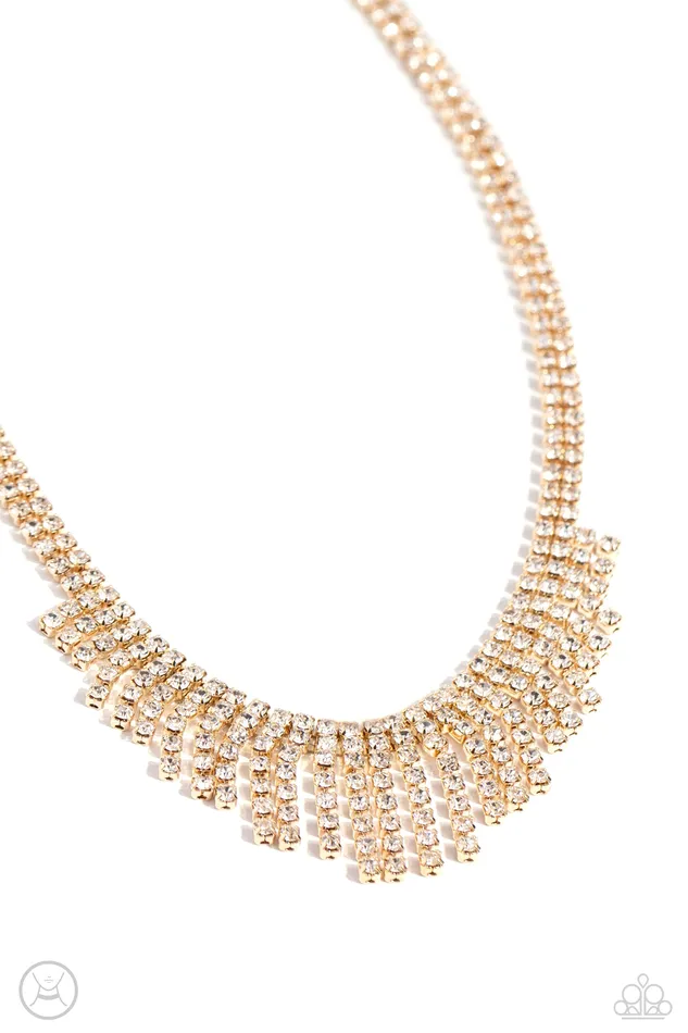 Daring Decadence Gold Paparazzi Accessories PreStyled Sets