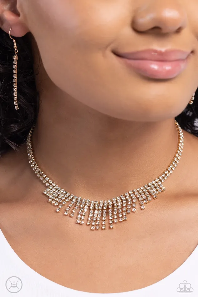 Daring Decadence Gold Paparazzi Accessories PreStyled Sets