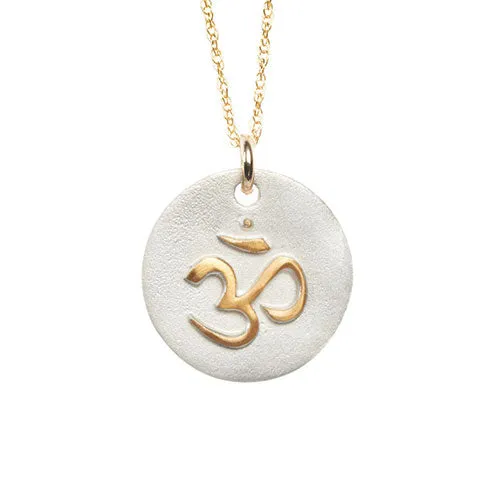 DC Necklaces Golden OM Necklace