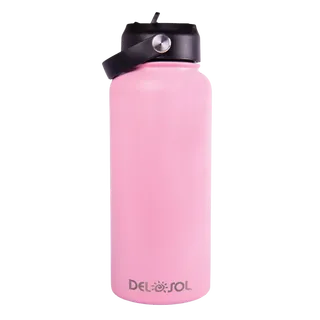 DELSOL Earrings Del Sol ColorChanging Water Bottle 32oz Pink to Dark Pink