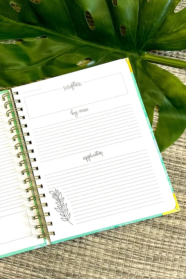 Devotional Journal Meadow Melody Mary Square Earrings