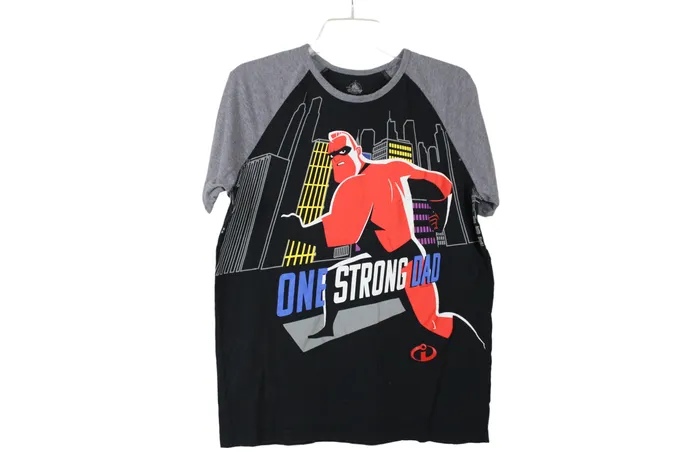 Disney Earrings Disney The Incredibles One Strong Dad Tee M