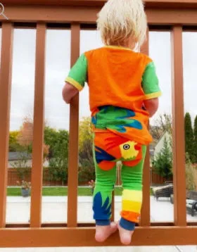 DOODLEPANTS Earrings Doodle Pants Original Reinforced InfantToddler Leggings