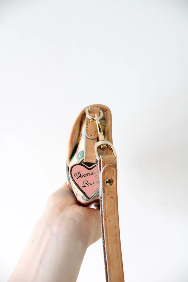 Dooney Bourke Necklaces Vintage Dooney Bourke Heart Wristlet Wallet