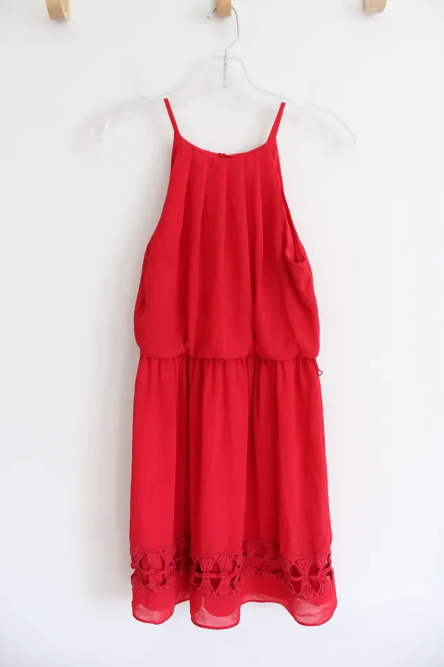 Earrings A Byer A Byer Red Halter Dress S