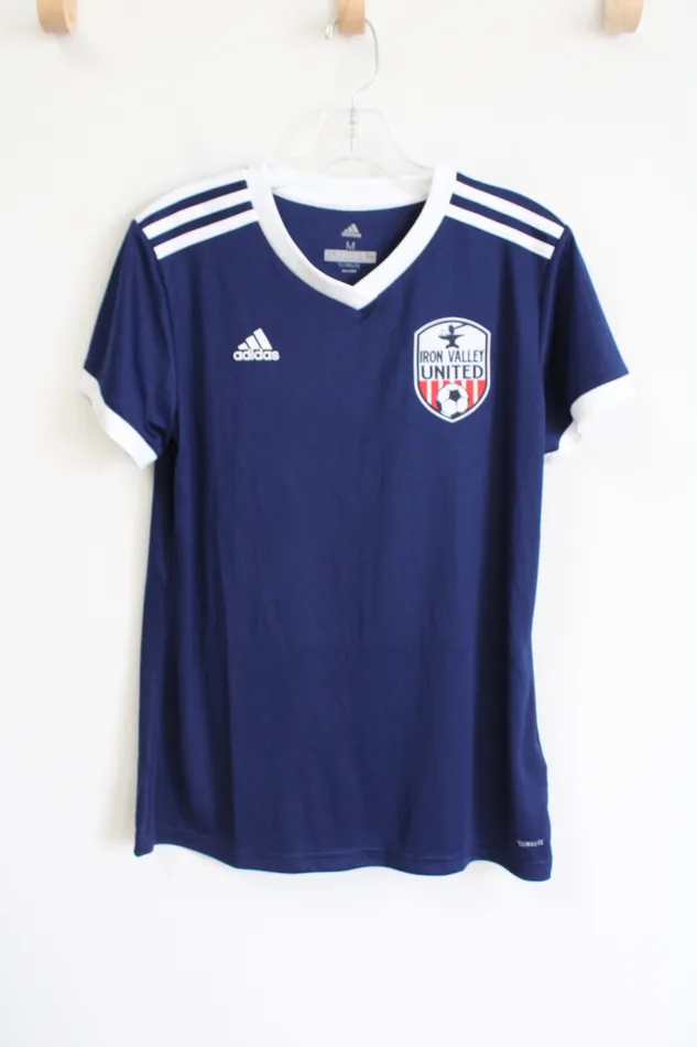 Earrings Adidas Adidas Climalite Iron Valley United 32 Soccer Shirt M
