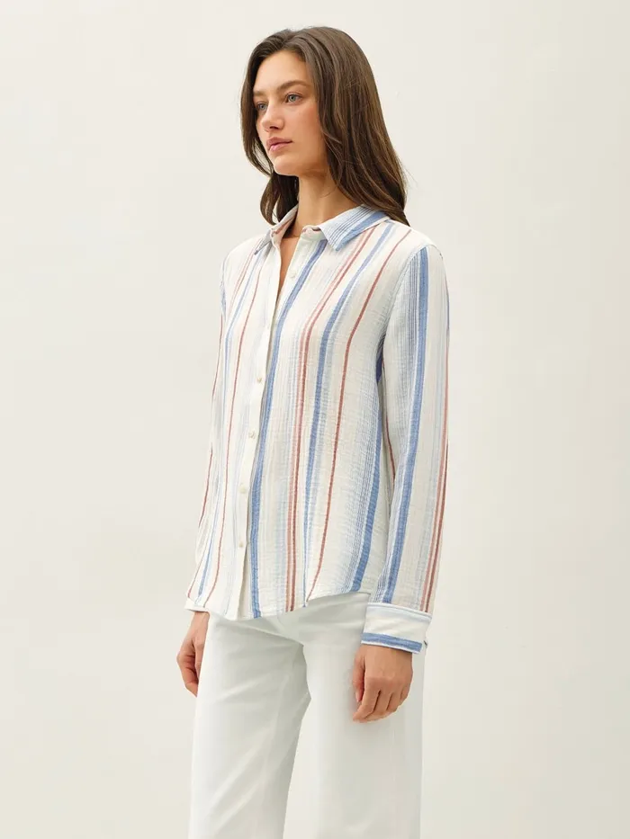 Earrings Be Cool Bailey Gauzy Shirt