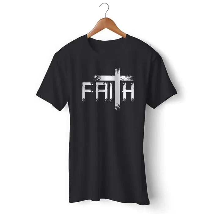 Earrings Christian TShirt br Faith Lords Guidance