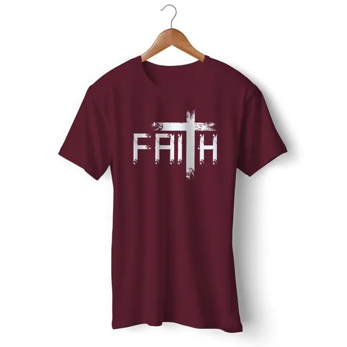 Earrings Christian TShirt br Faith Lords Guidance