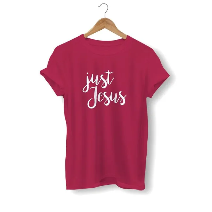 Earrings Christian TShirt br Just Jesus Lords Guidance