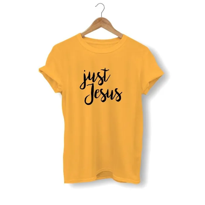 Earrings Christian TShirt br Just Jesus Lords Guidance