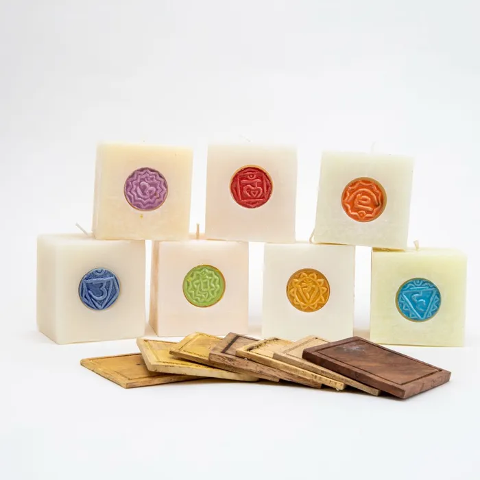 Earrings DharmaCrafts Soy Wax Chakra Candle