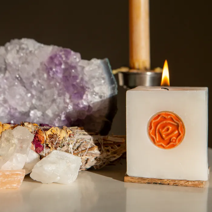 Earrings DharmaCrafts Soy Wax Chakra Candle