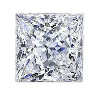 Earrings GemFind 120 Carat Princess Lab Grown Diamond