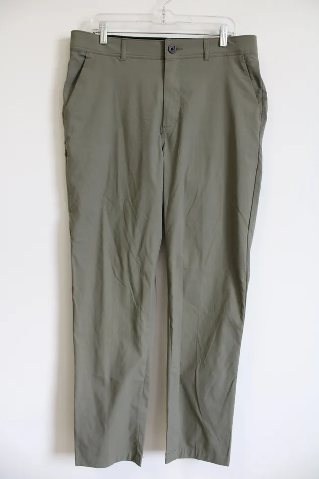 Earrings George NEW George Green Casual Stretch Pant 34X30