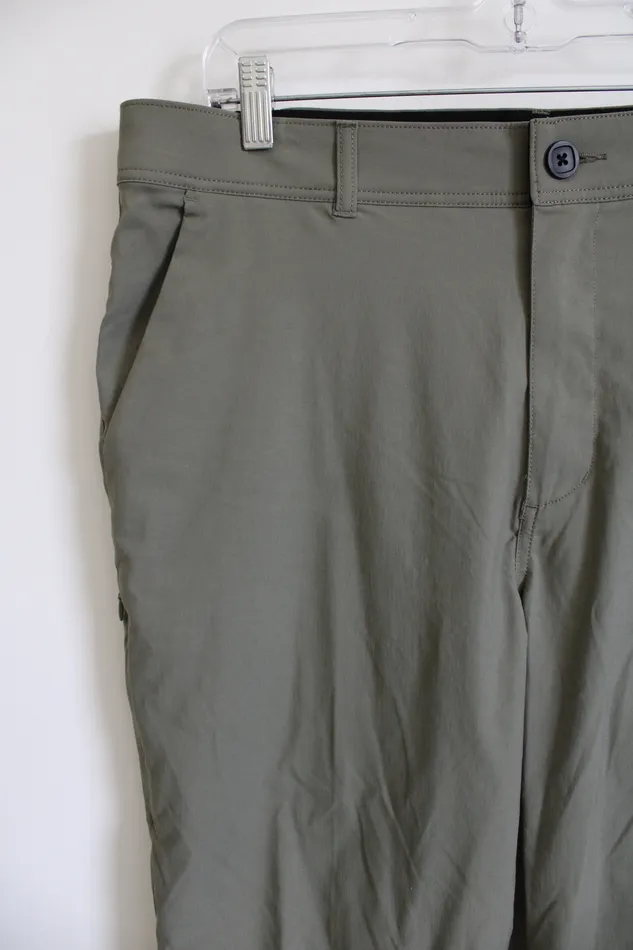 Earrings George NEW George Green Casual Stretch Pant 34X30