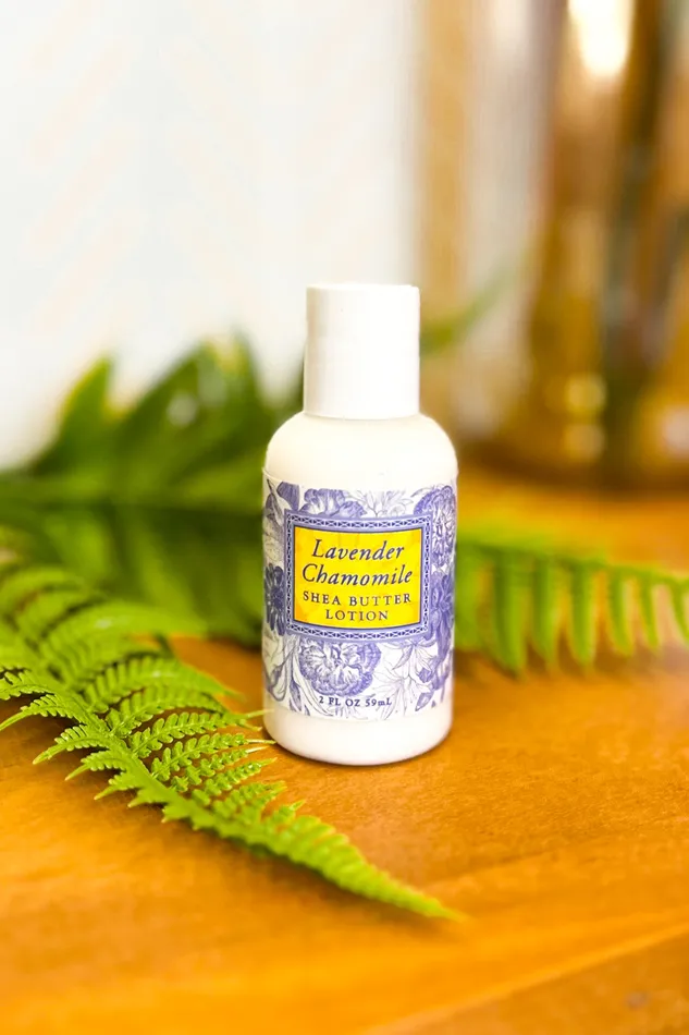 Earrings Greenwich Bay Travel Hand Lotion Lavender Chamomile