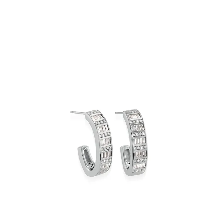 Earrings John Atencio Mirage Diamond Hoop Earrings