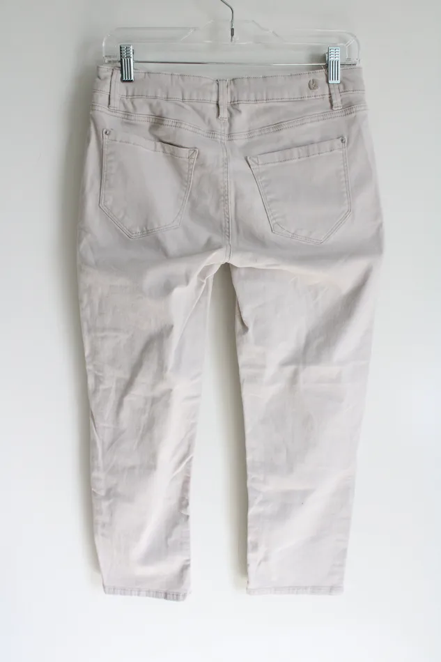 Earrings Kensie Jeans Tan Skinny Ankle Pant 6 Kensie