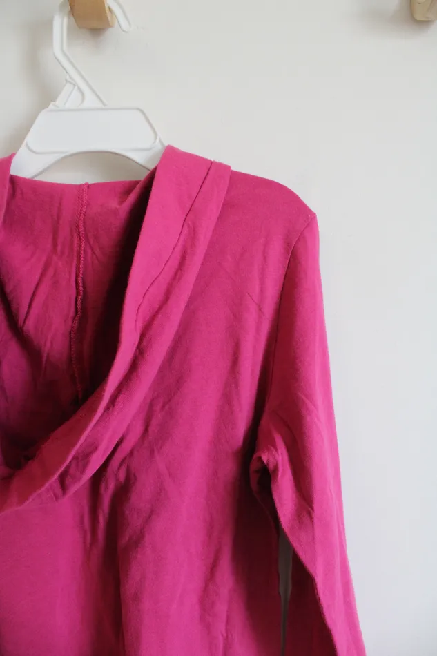 Earrings LL Bean LL Bean Pink Cotton Hooded Dress Youth 8