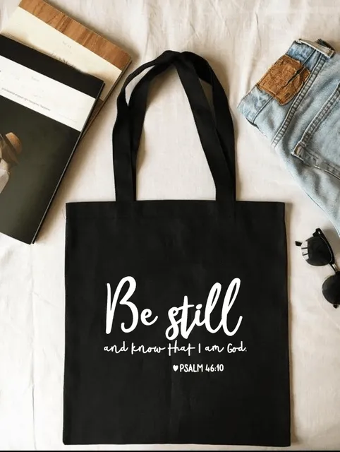 Earrings Lords Guidance Christian Faith Quotes Tote Bags