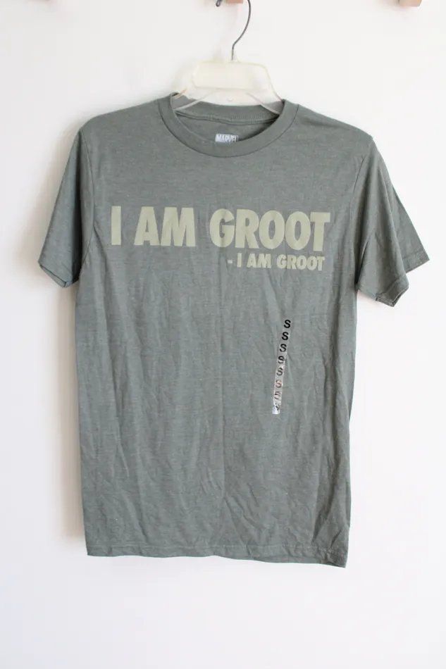 Earrings Marvel NEW Marcel I Am Groot Green Tee S