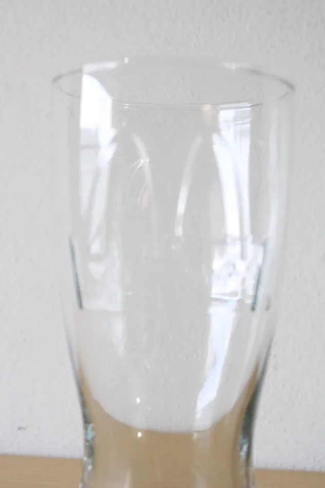 Earrings McDonalds Clear Retro Restaurant Style Glass Jubilee Thrift
