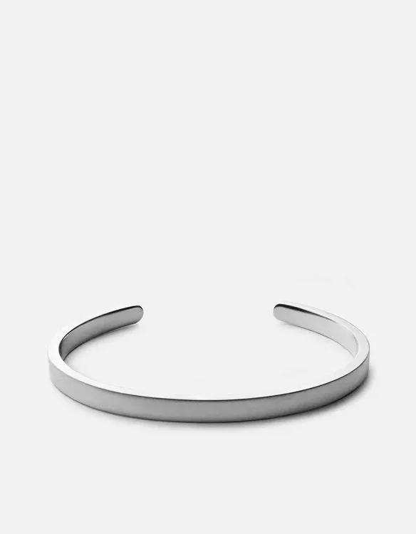 Earrings Miansai Singular Cuff Matte Silver