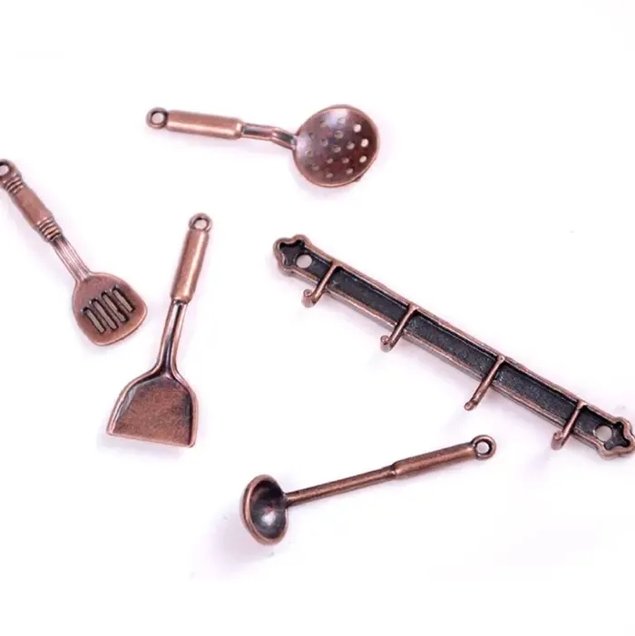 Earrings Miniatures by NC Dollhouse Miniature Stainless Steel Kitchen Cooking Utensils Set Kitchen Accessories Cooking Tools Earrings Miniatures by NC Dollhouse Miniature Stainless Steel Kitchen Cooking Utensils Set Kitchen Accessories Cooking Tools