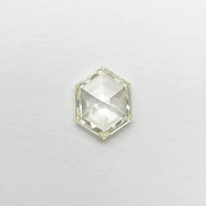 Earrings Misfit Diamonds 060ct 666x513x205mm SI1 MN Hexagon Rosecut 1938616